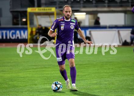 Fussball Bundesliga. WAC gegen SK Austria Klagenfurt.  Rico Benatelli  (Klagenfurt).  Wolfsberg, am 4.11.2023.
Foto: Kuess
www.qspictures.net
---
pressefotos, pressefotografie, kuess, qs, qspictures, sport, bild, bilder, bilddatenbank