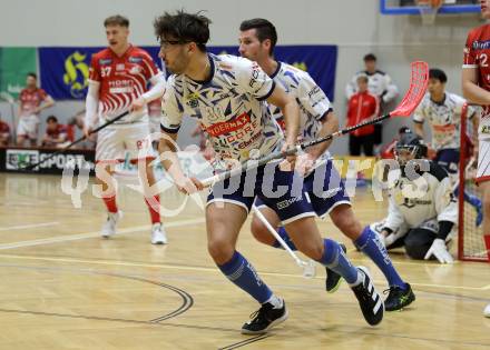 Floorball Bundesliga. KAC gegen VSV. Christoph Steiner (VSV). Klagenfurt, 25.11.2023.
Foto: Kuess
www.qspictures.net
---
pressefotos, pressefotografie, kuess, qs, qspictures, sport, bild, bilder, bilddatenbank