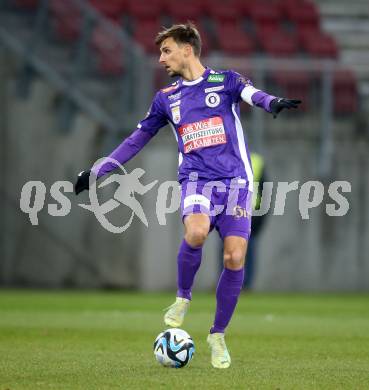 Fussball. Bundesliga. SK Austria Klagenfurt gegen Austria Wien.   Thorsten Mahrer  (Austria Klagenfurt). Klagenfurt, 9.12.2023.
Foto: Kuess
---
pressefotos, pressefotografie, kuess, qs, qspictures, sport, bild, bilder, bilddatenbank