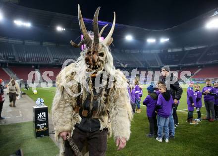 Fussball. Bundesliga. SK Austria Klagenfurt gegen Austria Wien.   Krampus. Klagenfurt, 9.12.2023.
Foto: Kuess
---
pressefotos, pressefotografie, kuess, qs, qspictures, sport, bild, bilder, bilddatenbank