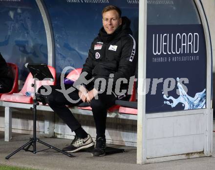 Fussball. Bundesliga. SK Austria Klagenfurt gegen Austria Wien.   Co-Trainer Martin Lassnig  (Austria Klagenfurt),  Klagenfurt, 9.122023.
Foto: Kuess
---
pressefotos, pressefotografie, kuess, qs, qspictures, sport, bild, bilder, bilddatenbank