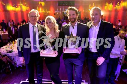 Nacht des Sports. Sportgala. Kaernten Sportler des Jahres 2023.  Franz KLammer, Anna Gasser, Marco Schwarz, Fritz Strobl  . Velden, am 23.12.2023.
Foto: Kuess
www.qspictures.net
---
pressefotos, pressefotografie, kuess, qs, qspictures, sport, bild, bilder, bilddatenbank