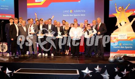 Nacht des Sports. Sportgala. Kaernten Sportler des Jahres 2023.    . Velden, am 23.12.2023.
Foto: Kuess
www.qspictures.net
---
pressefotos, pressefotografie, kuess, qs, qspictures, sport, bild, bilder, bilddatenbank