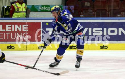 EBEL. Eishockey Bundesliga. EC VSV gegen HC Pustertal Woelfe.   Benjamin Lanzinger  (VSV). Villach, am 19.1.2024.
Foto: Kuess
www.qspictures.net
---
pressefotos, pressefotografie, kuess, qs, qspictures, sport, bild, bilder, bilddatenbank