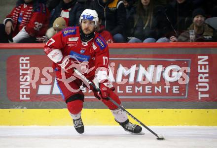 EBEL. Eishockey Bundesliga. EC KAC gegen Asiago Hockey.   Manuel Ganahl  (KAC).  Klagenfurt, am 23.1.2024.
Foto: Kuess
www.qspictures.net
---
pressefotos, pressefotografie, kuess, qs, qspictures, sport, bild, bilder, bilddatenbank