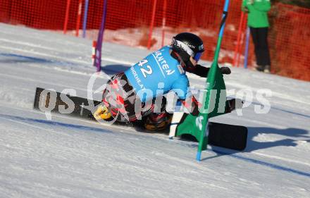 Snowboard Weltcup. Dominik Burgstaller   (AUT). Simonhoehe, am 27.1.2024.
Foto: Kuess
www.qspictures.net
---
pressefotos, pressefotografie, kuess, qs, qspictures, sport, bild, bilder, bilddatenbank
