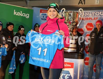 Snowboard Weltcup. Startnummernauslosung.  Sabine Schoeffmann . KLagenfurt, am 26.1.2024.
Foto: Kuess
www.qspictures.net
---
pressefotos, pressefotografie, kuess, qs, qspictures, sport, bild, bilder, bilddatenbank