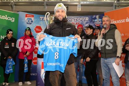 Snowboard Weltcup. Startnummernauslosung.  Andreas Prommegger . KLagenfurt, am 26.1.2024.
Foto: Kuess
www.qspictures.net
---
pressefotos, pressefotografie, kuess, qs, qspictures, sport, bild, bilder, bilddatenbank