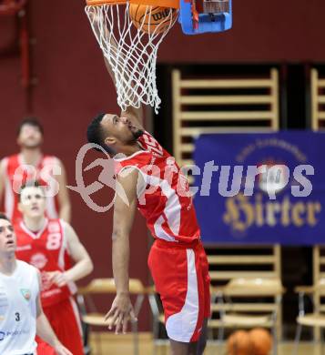 Basketball 2. Liga 2023/2024. Grunddurchgang 17. Runde.  KOS gegen Upper Austrian Ballers   Starlin Inoa Gil (Austrian Ballers). Klagenfurt, am 10.2.2024.
Foto: Kuess

---
pressefotos, pressefotografie, kuess, qs, qspictures, sport, bild, bilder, bilddatenbank