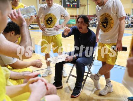 Basketball 2. Liga 2023/2024. Grunddurchgang 19. Runde.  Woerthersee Piraten gegen KOS. Andreas Kuttnig      (Piraten). Klagenfurt, am 24.2.2024.
Foto: Kuess

---
pressefotos, pressefotografie, kuess, qs, qspictures, sport, bild, bilder, bilddatenbank