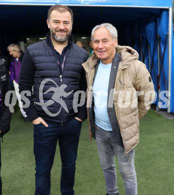 Fussball Bundesliga. SK Austria Klagenfurt gegen Rapid Wien.   Zeljko Karajica, Franz Hasil. Klagenfurt, am 10.3.2024.
Foto: Kuess
www.qspictures.net
---
pressefotos, pressefotografie, kuess, qs, qspictures, sport, bild, bilder, bilddatenbank