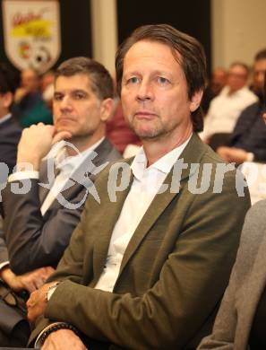 Fussball. Jahreshauptversammlung Kaerntner Fussballverband.  Peter Schoettel. Klagenfurt, am 15.3.2024.
Foto: Kuess
---
pressefotos, pressefotografie, kuess, qs, qspictures, sport, bild, bilder, bilddatenbank