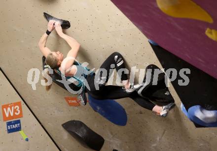 Klettern. Bouldern. Oesterreichische Meisterschaft. Franziska Sterrer. KLagenfurt, am 17.3.2024.
Foto: Kuess
www.qspictures.net
---
pressefotos, pressefotografie, kuess, qs, qspictures, sport, bild, bilder, bilddatenbank