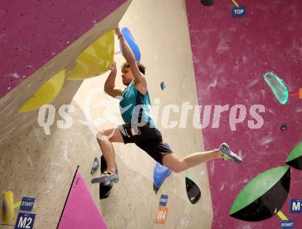 Klettern. Bouldern. Oesterreichische Meisterschaft. Timo Uznik. KLagenfurt, am 17.3.2024.
Foto: Kuess
www.qspictures.net
---
pressefotos, pressefotografie, kuess, qs, qspictures, sport, bild, bilder, bilddatenbank