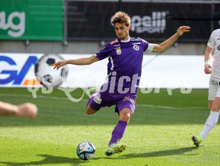 Fussball Bundesliga. SK Austria Klagenfurt gegen SK Puntigamer Sturm Graz. Thorsten Mahrer  (Klagenfurt).  Klagenfurt, am 17.3.2024.
Foto: Kuess
www.qspictures.net
---
pressefotos, pressefotografie, kuess, qs, qspictures, sport, bild, bilder, bilddatenbank