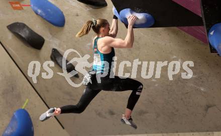 Klettern. Bouldern. Oesterreichische Meisterschaft. Franziska Sterrer. KLagenfurt, am 17.3.2024.
Foto: Kuess
www.qspictures.net
---
pressefotos, pressefotografie, kuess, qs, qspictures, sport, bild, bilder, bilddatenbank