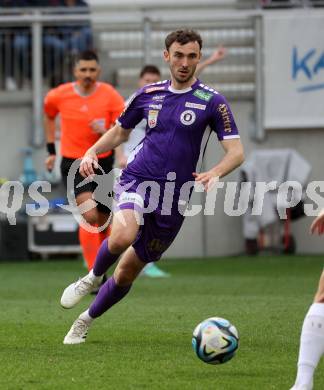 Fussball Bundesliga. SK Austria Klagenfurt gegen SK Puntigamer Sturm Graz. Andrew Irving  (Klagenfurt).  Klagenfurt, am 17.3.2024.
Foto: Kuess
www.qspictures.net
---
pressefotos, pressefotografie, kuess, qs, qspictures, sport, bild, bilder, bilddatenbank