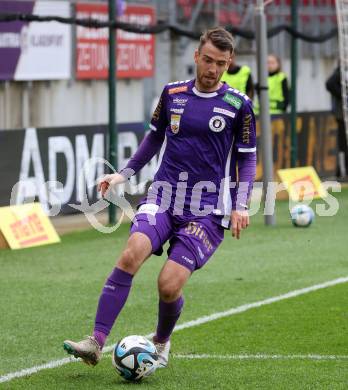 Fussball Bundesliga. SK Austria Klagenfurt gegen SK Puntigamer Sturm Graz.  Max Besuschkow (Klagenfurt).  Klagenfurt, am 17.3.2024.
Foto: Kuess
www.qspictures.net
---
pressefotos, pressefotografie, kuess, qs, qspictures, sport, bild, bilder, bilddatenbank