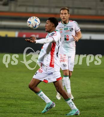 Fussball Regionalliga. WAC Amateure gegen Wallern.   Emanuel Ofori Agyemang (WAC),    
Wolfsberg, am 22.3.2024.
Foto: Kuess
www.qspictures.net
---
pressefotos, pressefotografie, kuess, qs, qspictures, sport, bild, bilder, bilddatenbank