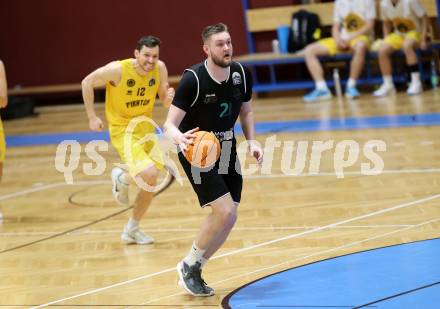 Basketball 2. Liga 2023/2024. Playoffs. SF-1.  Woerthersee Piraten gegen Union Deutsch Wagram Alligators.  Matej Drgon  (Deutsch Wagram). Klagenfurt, am 23.3.2024.
Foto: Kuess

---
pressefotos, pressefotografie, kuess, qs, qspictures, sport, bild, bilder, bilddatenbank