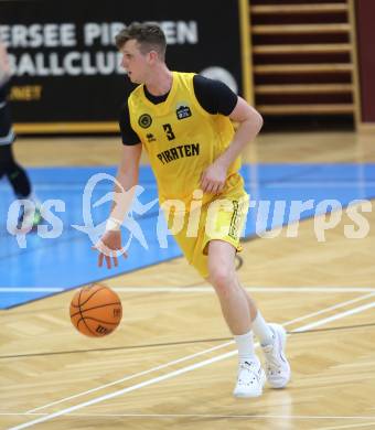 Basketball 2. Liga 2023/2024. Playoffs. SF-3.  Woerthersee Piraten gegen Union Deutsch Wagram Alligators. Jernej Andolsek Heine   (Piraten).. Klagenfurt, am 6.4.2024.
Foto: Kuess
---
pressefotos, pressefotografie, kuess, qs, qspictures, sport, bild, bilder, bilddatenbank
