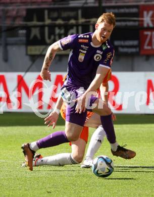 Fussball Bundesliga. SK Austria Klagenfurt gegen TSV Egger Glas Hartberg. Jonas Arweiler  (Klagenfurt). Klagenfurt, am 7.4.2024.
Foto: Kuess
www.qspictures.net
---
pressefotos, pressefotografie, kuess, qs, qspictures, sport, bild, bilder, bilddatenbank