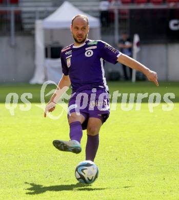 Fussball Bundesliga. SK Austria Klagenfurt gegen TSV Egger Glas Hartberg.  Rico Benatelli (Klagenfurt). Klagenfurt, am 7.4.2024.
Foto: Kuess
www.qspictures.net
---
pressefotos, pressefotografie, kuess, qs, qspictures, sport, bild, bilder, bilddatenbank