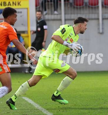 Fussball Bundesliga. SK Austria Klagenfurt gegen TSV Egger Glas Hartberg.  Phillip Menzel (Klagenfurt). Klagenfurt, am 7.4.2024.
Foto: Kuess
www.qspictures.net
---
pressefotos, pressefotografie, kuess, qs, qspictures, sport, bild, bilder, bilddatenbank