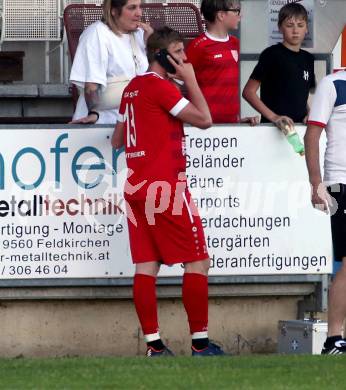 Fussball Unterliga Ost. Feldkirchen SV gegen Sirnitz.  Martin Hinteregger  (Sirnitz). Feldkirchen, am 13.4.2024.
Foto: Kuess
www.qspictures.net
---
pressefotos, pressefotografie, kuess, qs, qspictures, sport, bild, bilder, bilddatenbank