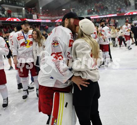 EBEL. Eishockey Bundesliga. EC KAC gegen Salzburg.  Atte Tolvanen,   (Salzburg). Klagenfurt, am 19.4..2024.
Foto: Kuess
www.qspictures.net
---
pressefotos, pressefotografie, kuess, qs, qspictures, sport, bild, bilder, bilddatenbank