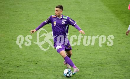 Fussball Bundesliga. SK Austria Klagenfurt gegen FC Red Bull Salzburg. Max Besuschkow  (Klagenfurt).  Klagenfurt, am 24.4.2024.
Foto: Kuess
www.qspictures.net
---
pressefotos, pressefotografie, kuess, qs, qspictures, sport, bild, bilder, bilddatenbank