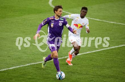 Fussball Bundesliga. SK Austria Klagenfurt gegen FC Red Bull Salzburg.  Thorsten Mahrer (Klagenfurt).  Klagenfurt, am 24.4.2024.
Foto: Kuess
www.qspictures.net
---
pressefotos, pressefotografie, kuess, qs, qspictures, sport, bild, bilder, bilddatenbank