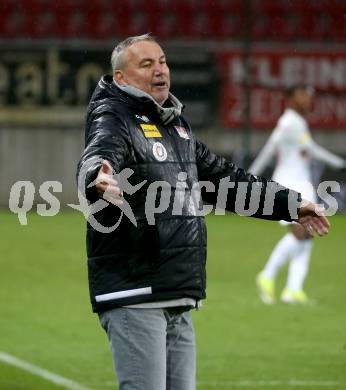 Fussball Bundesliga. SK Austria Klagenfurt gegen FC Red Bull Salzburg. Trainer Peter Pacult  (Klagenfurt).  Klagenfurt, am 24.4.2024.
Foto: Kuess
www.qspictures.net
---
pressefotos, pressefotografie, kuess, qs, qspictures, sport, bild, bilder, bilddatenbank