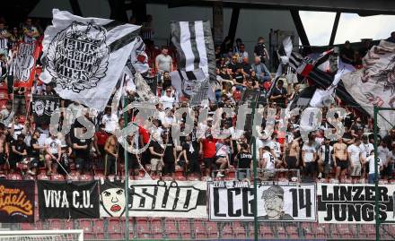 Fussball Bundesliga. SK Austria Klagenfurt gegen LASK.  Fans (LASK).  Klagenfurt, am 5.5.2024.
Foto: Kuess
www.qspictures.net
---
pressefotos, pressefotografie, kuess, qs, qspictures, sport, bild, bilder, bilddatenbank