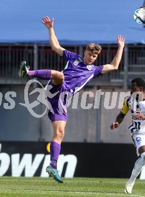 Fussball Bundesliga. SK Austria Klagenfurt gegen LASK.  Jannik Robatsch (Klagenfurt).  Klagenfurt, am 5.5.2024.
Foto: Kuess
www.qspictures.net
---
pressefotos, pressefotografie, kuess, qs, qspictures, sport, bild, bilder, bilddatenbank