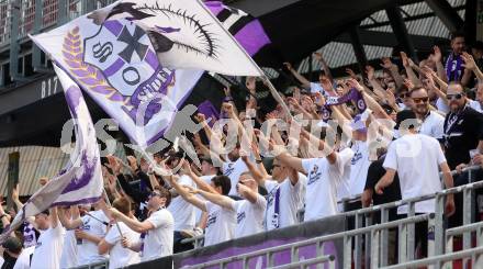 Fussball Bundesliga. SK Austria Klagenfurt gegen LASK.  Fans (Klagenfurt).  Klagenfurt, am 5.5.2024.
Foto: Kuess
www.qspictures.net
---
pressefotos, pressefotografie, kuess, qs, qspictures, sport, bild, bilder, bilddatenbank