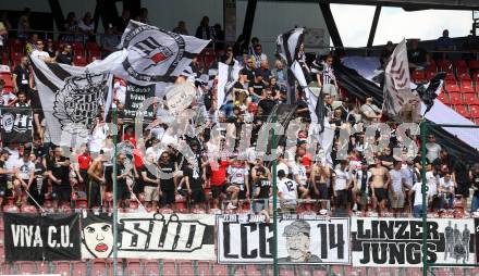 Fussball Bundesliga. SK Austria Klagenfurt gegen LASK. Fans (LASK).  Klagenfurt, am 5.5.2024.
Foto: Kuess
www.qspictures.net
---
pressefotos, pressefotografie, kuess, qs, qspictures, sport, bild, bilder, bilddatenbank