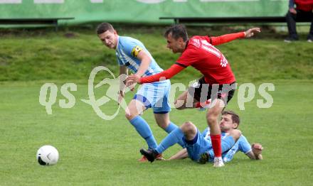 Fussball 1. KLasse C. Friesach gegen Ludmannsdorf. Lukas Kernmayer, Andreas Wastian (Friesach),  Jure Skafar  (Ludmannsdorf). Friesach, am 25.5.2024.
Foto: Kuess
www.qspictures.net
---
pressefotos, pressefotografie, kuess, qs, qspictures, sport, bild, bilder, bilddatenbank