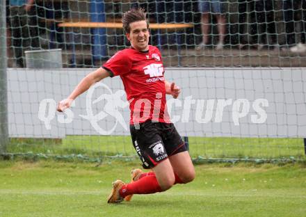 Fussball 1. KLasse C. Friesach gegen Ludmannsdorf. Torjubel Markus Partl   (Ludmannsdorf). Friesach, am 25.5.2024.
Foto: Kuess
www.qspictures.net
---
pressefotos, pressefotografie, kuess, qs, qspictures, sport, bild, bilder, bilddatenbank