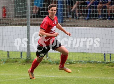Fussball 1. KLasse C. Friesach gegen Ludmannsdorf. Torjubel Markus Partl   (Ludmannsdorf). Friesach, am 25.5.2024.
Foto: Kuess
www.qspictures.net
---
pressefotos, pressefotografie, kuess, qs, qspictures, sport, bild, bilder, bilddatenbank