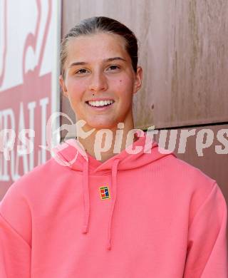Tennis. Carinthian Ladies Lakes Trophy. Pressekonferenz.  Lilli Tagger. Klagenfurt, am 27.5.2024.
Foto: Kuess
www.qspictures.net
---
pressefotos, pressefotografie, kuess, qs, qspictures, sport, bild, bilder, bilddatenbank