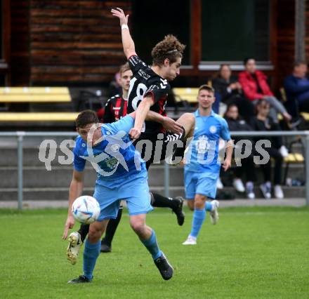 Fussball Unterliga West. Admira Villach gegen Lind.  Lukas Nico Goessl  (Villach), Daniel Ebner  (Lind).
Villach, am 1.6.2024.
Foto: Kuess
www.qspictures.net
---
pressefotos, pressefotografie, kuess, qs, qspictures, sport, bild, bilder, bilddatenbank