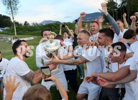 Fussball. KFV Cup. Koettmannsdorf gegen Grafenstein.  Jubel  (Koettmannsdorf). Koettmannsdorf, am 4.6.2024.
Foto: Kuess
www.qspictures.net
---
pressefotos, pressefotografie, kuess, qs, qspictures, sport, bild, bilder, bilddatenbank