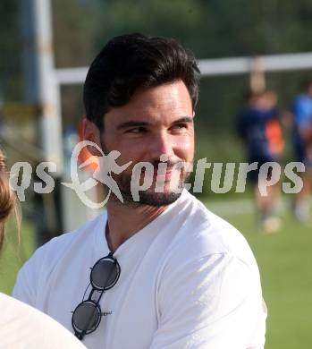 Fussball Kaerntner Liga. Velden gegen Lendorf.  Roland Putsche: St. Egyden, am 7.6.2024.
Foto: Kuess
www.qspictures.net
---
pressefotos, pressefotografie, kuess, qs, qspictures, sport, bild, bilder, bilddatenbank