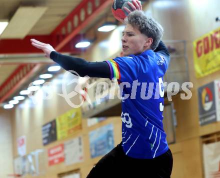 Handball Bundesliga. SC Ferlach gegen HSG Holding Graz.  Sager Nico  (Ferlach),   Ferlach, am 23.11.2024.
Foto: Kuess
www.qspictures.net
---
pressefotos, pressefotografie, kuess, qs, qspictures, sport, bild, bilder, bilddatenbank