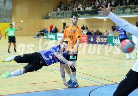 Handball Bundesliga. SC Ferlach gegen HSG Holding Graz. Adrian Milicevic (Ferlach). Ferlach, am 23.11.2024.
Foto: Kuess
www.qspictures.net
---
pressefotos, pressefotografie, kuess, qs, qspictures, sport, bild, bilder, bilddatenbank