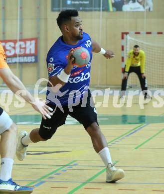 Handball Bundesliga. SC Ferlach gegen HSG Holding Graz. Adonis Gonzalez-Martinez(Ferlach). Ferlach, am 23.11.2024.
Foto: Kuess
www.qspictures.net
---
pressefotos, pressefotografie, kuess, qs, qspictures, sport, bild, bilder, bilddatenbank