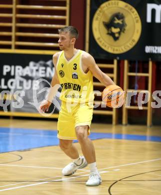 Basketball 2. Liga 2024/2025. Grunddurchgang 11. Runde.  Woerthersee Piraten gegen BBU Salzburg.  Elvis Keric  (Woerthersee Piraten),   Klagenfurt, am 7.12.2024.
Foto: Kuess


---
pressefotos, pressefotografie, kuess, qs, qspictures, sport, bild, bilder, bilddatenbank