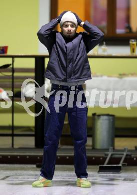 Fussball Bundesliga. Stockschiessen. SK  Austria Klagenfurt. Ben Bobzien. Launsdorf,  am 11.12.2024.
Foto: Kuess
www.qspictures.net
---
pressefotos, pressefotografie, kuess, qs, qspictures, sport, bild, bilder, bilddatenbank