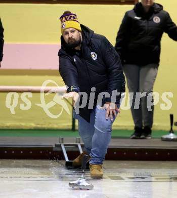 Fussball Bundesliga. Stockschiessen. SK  Austria Klagenfurt. Patrick Hofferer.  Launsdorf,  am 11.12.2024.
Foto: Kuess
www.qspictures.net
---
pressefotos, pressefotografie, kuess, qs, qspictures, sport, bild, bilder, bilddatenbank